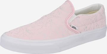 Slip on VANS en rose : devant