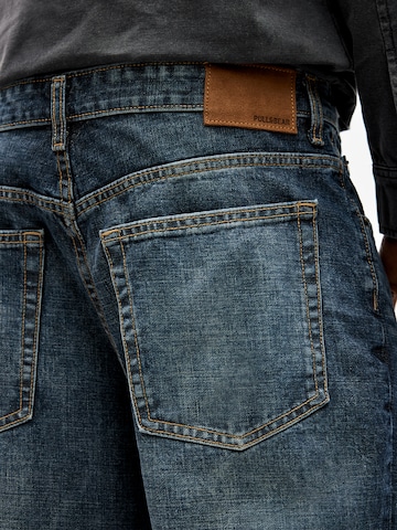 Baggy Jean Pull&Bear en bleu
