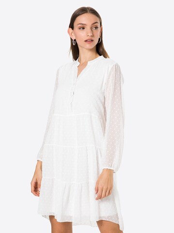 ZABAIONE Košilové šaty 'Hanna' – bílá: přední strana