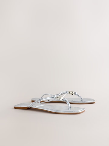 Infradito 'Forever Comfort' di Next in argento
