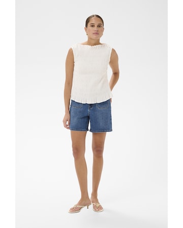 Kaffe Bluse 'KAbethany' in Weiß