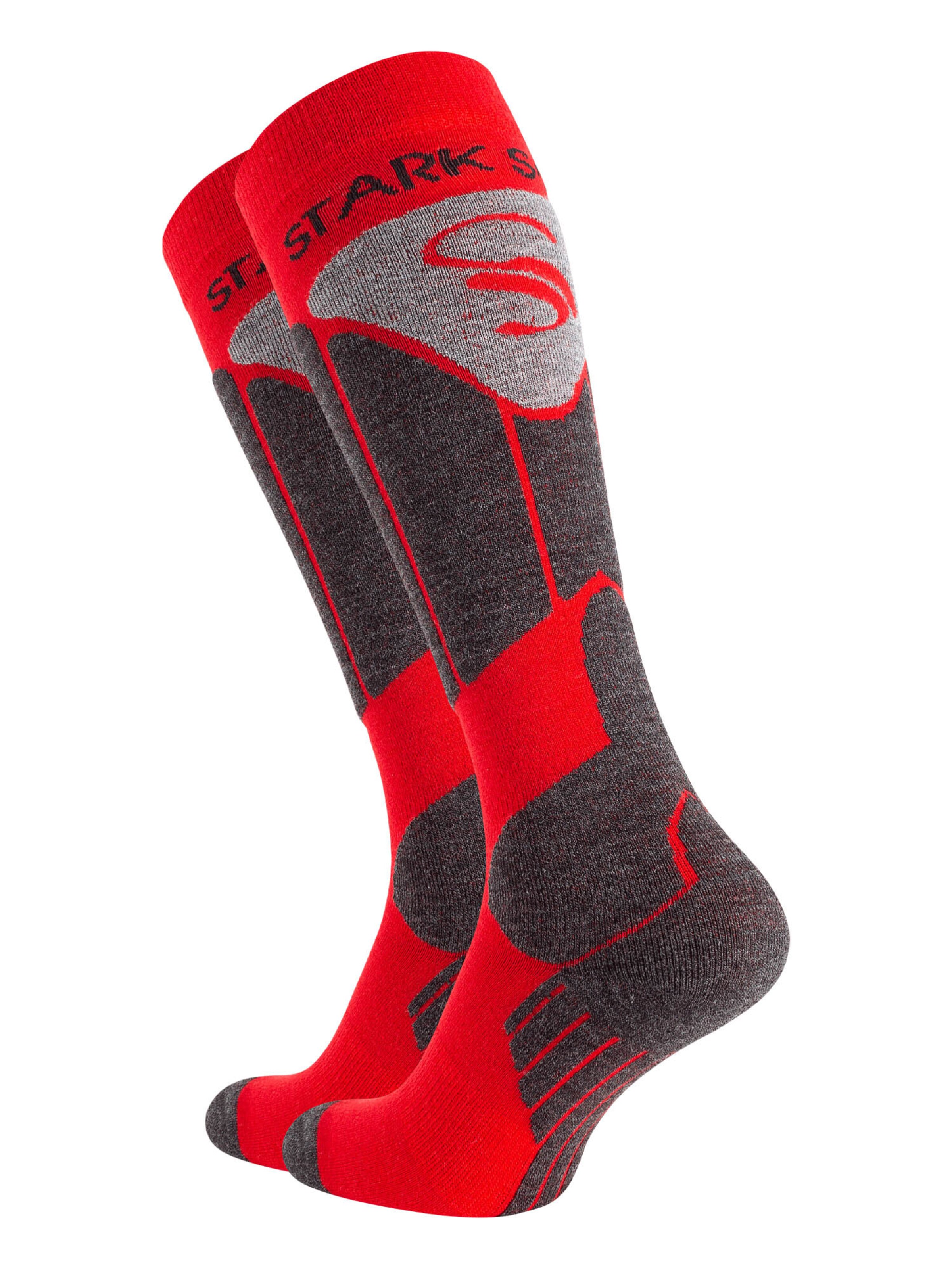 Stark Soul Sportsokken in Rood: voorkant