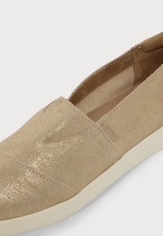 TOMS - Zapatillas en bronce