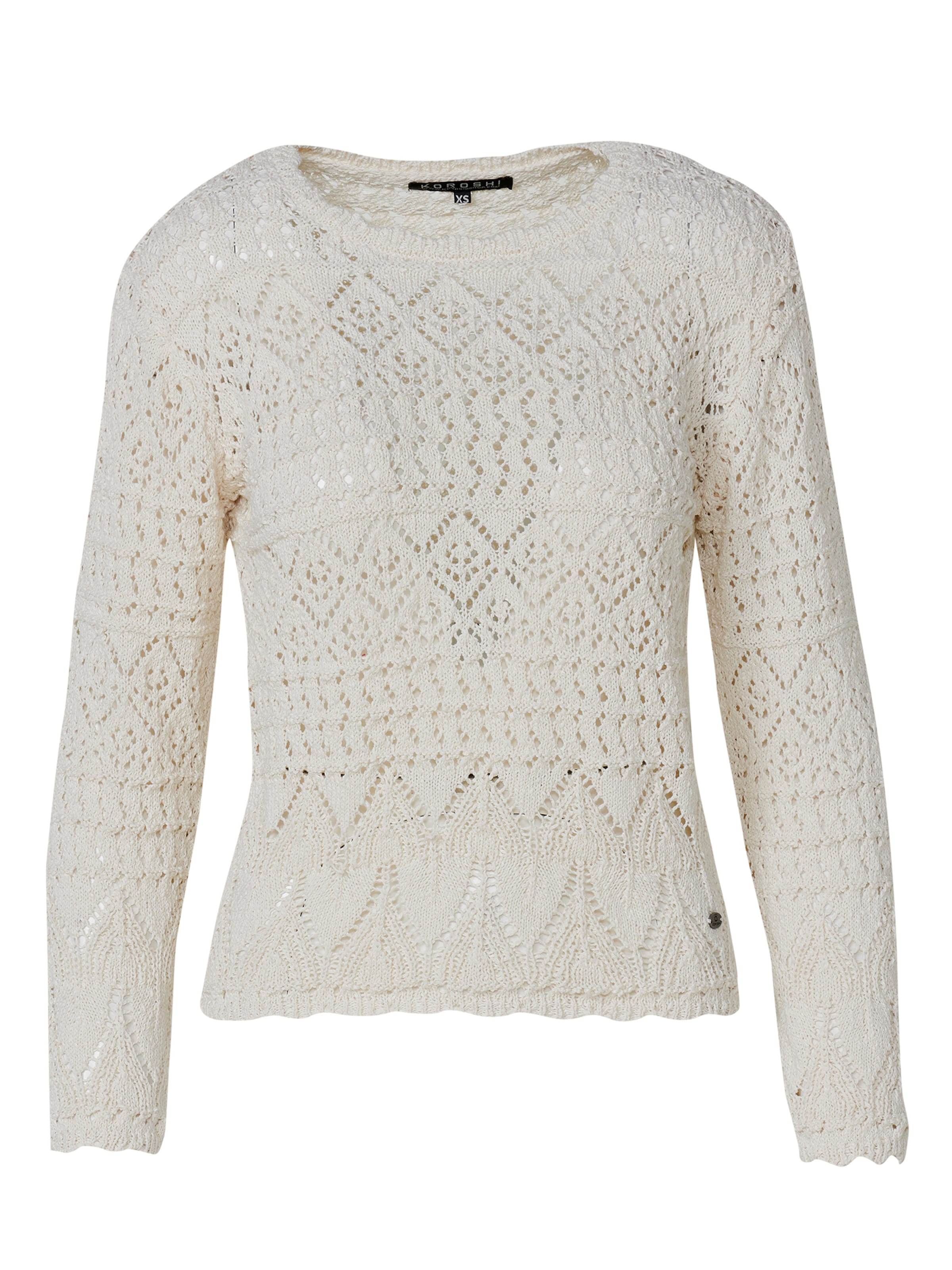 KOROSHI Свитер в Белый: спереди