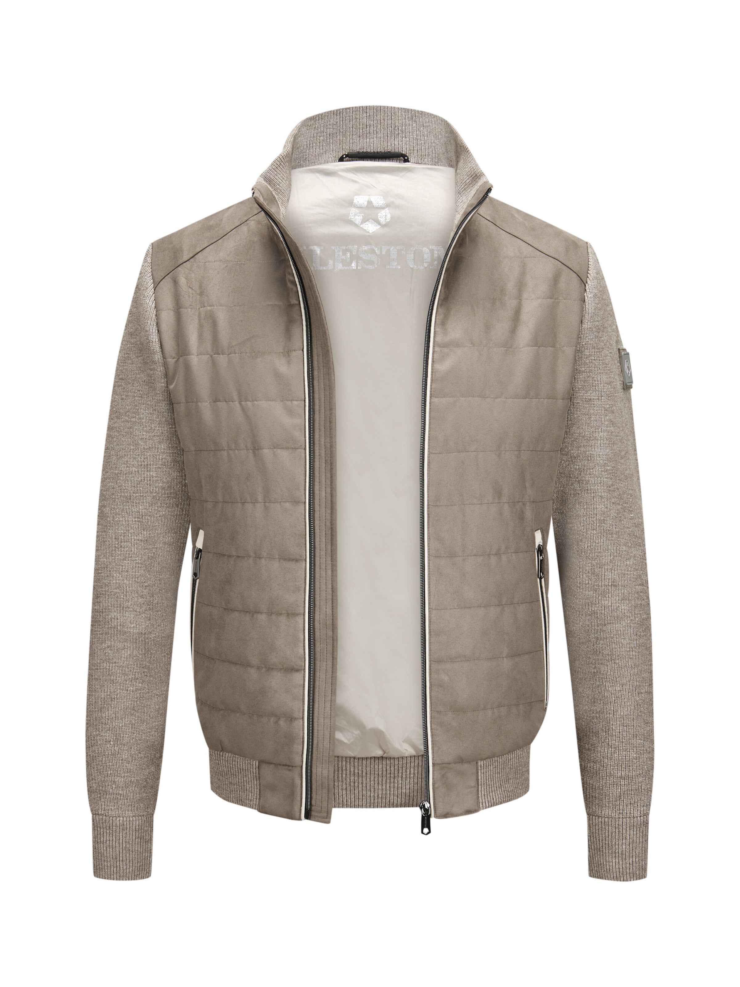 Veste mi-saison 'MSStanley' MILESTONE en marron