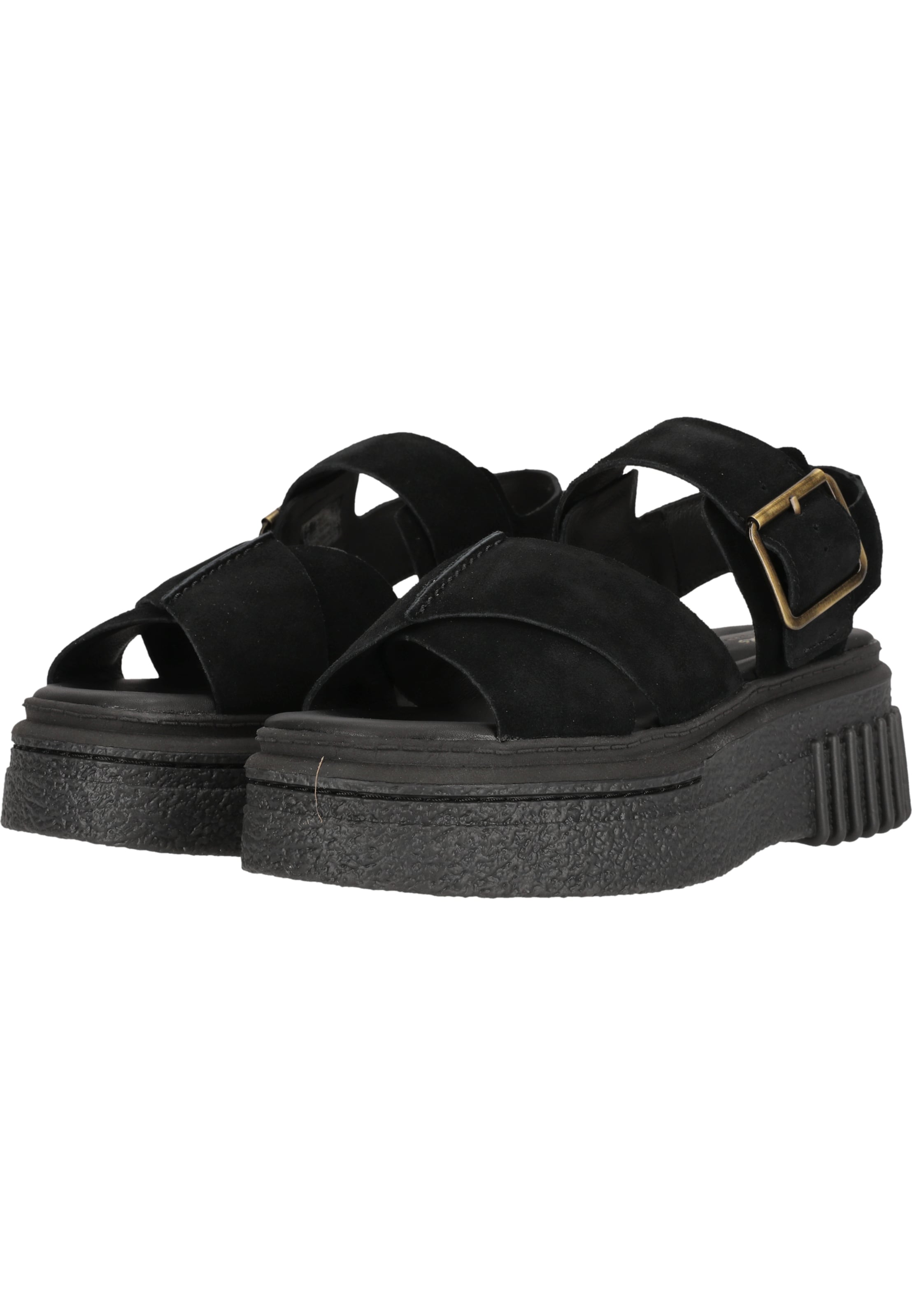 CLARKS Sandale 'Evamar' in Schwarz