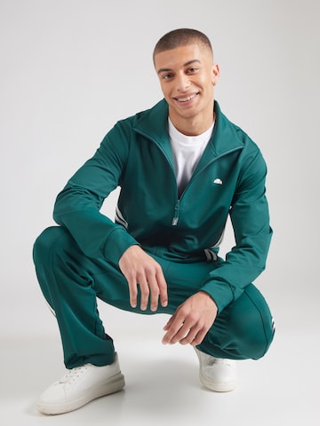 ELLESSE Кофта на молнии в Зеленый: спереди