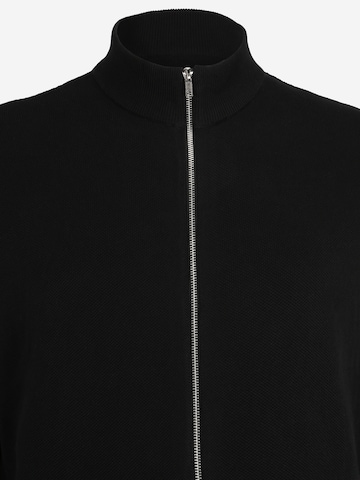 Jack & Jones Plus - Cárdigan 'Hill' en negro