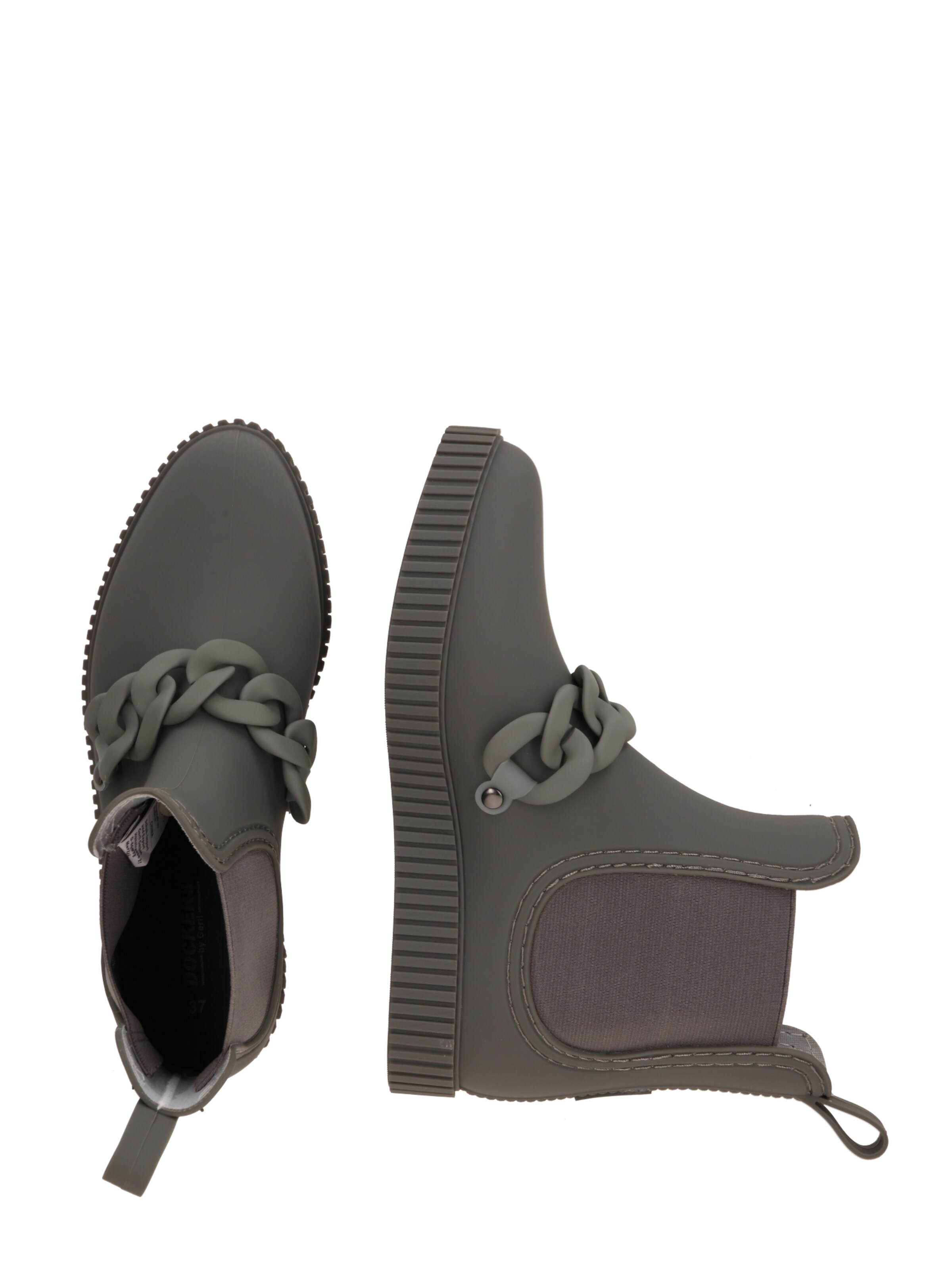 Dockers by GerliGumene čizme - siva boja