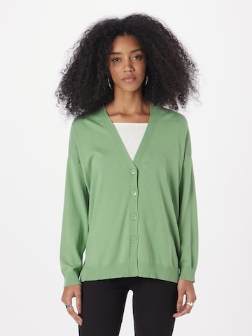 UNITED COLORS OF BENETTON Cardigan i grøn: forside