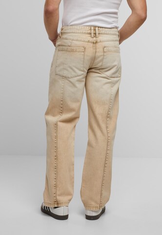 Urban Classics Flared Jeans in Beige