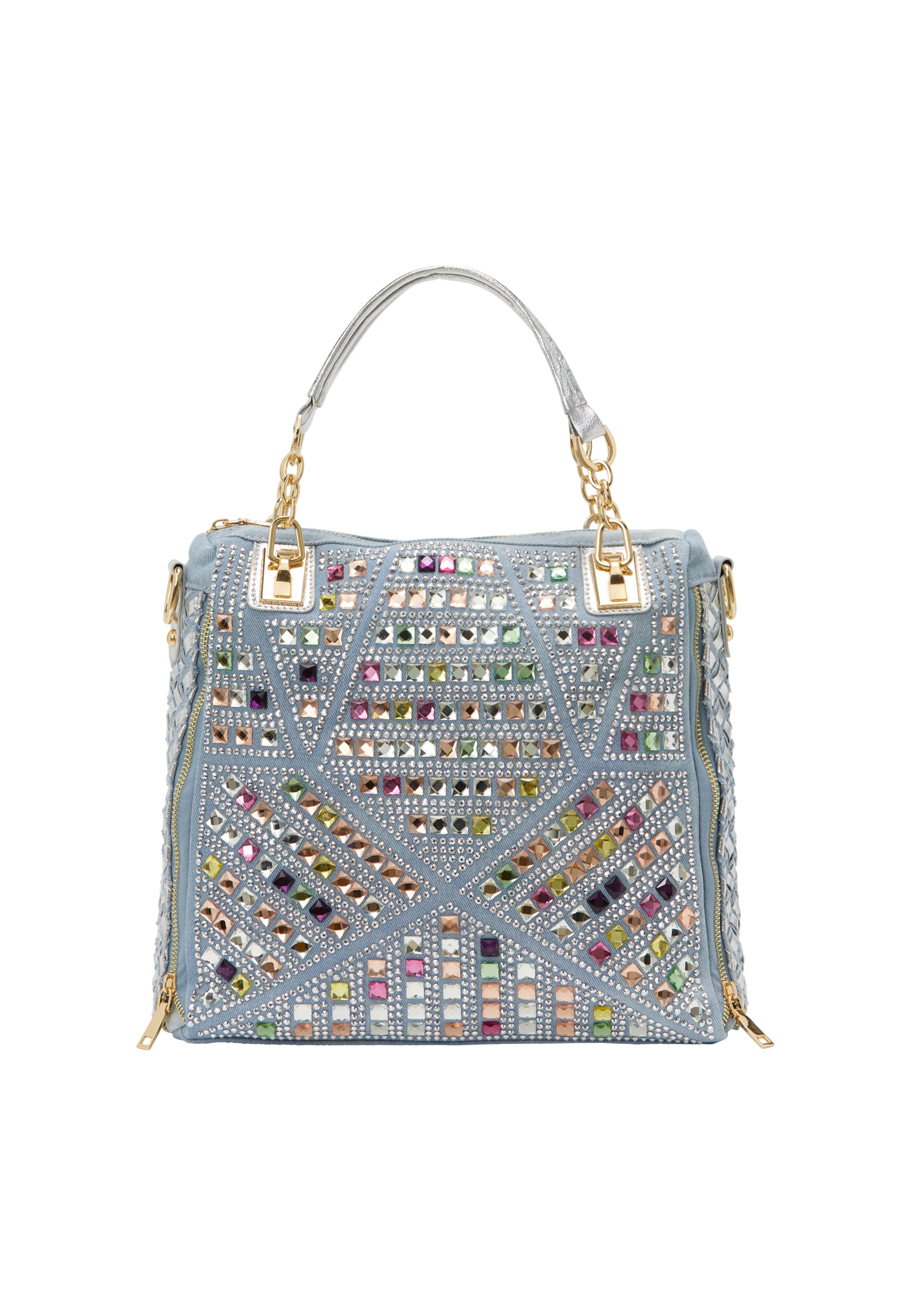 NAEMI Håndtaske i blå: forside