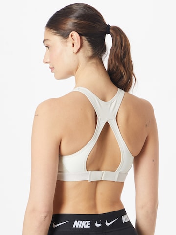 NIKE Bustier Sport-BH in Beige