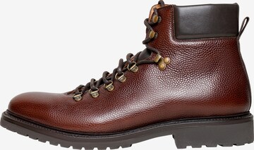 Henry Stevens Lace-Up Boots 'Barkley HB' in Brown