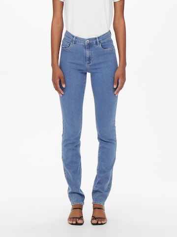 ONLY Skinny Jeans 'RAIN' in Blauw: voorkant