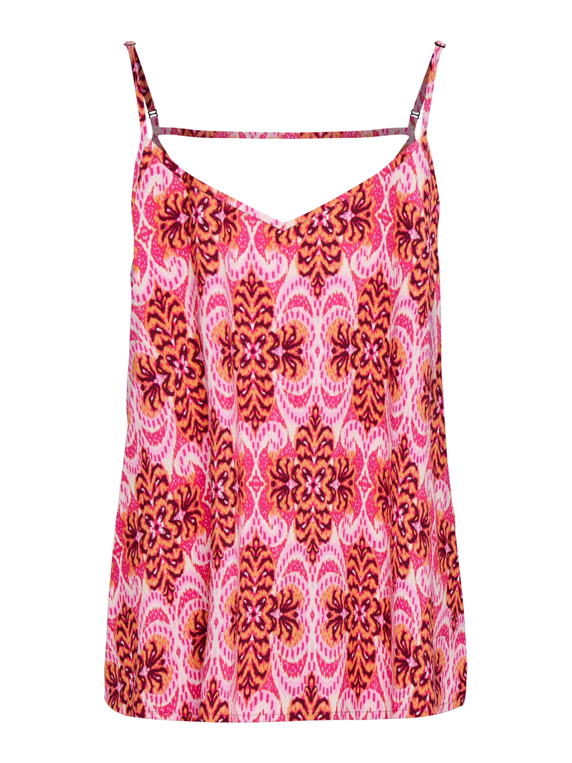 ONLY Topp 'ONLNOVA LIFE PARIS' i mauve / orange / fuchsia, Produktvy