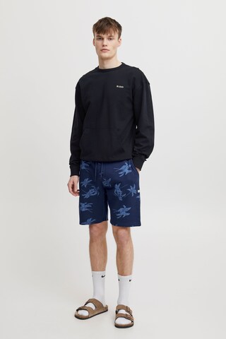 Regular Pantalon BLEND en bleu