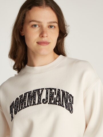 Tommy Jeans Sweatshirt in Weiß