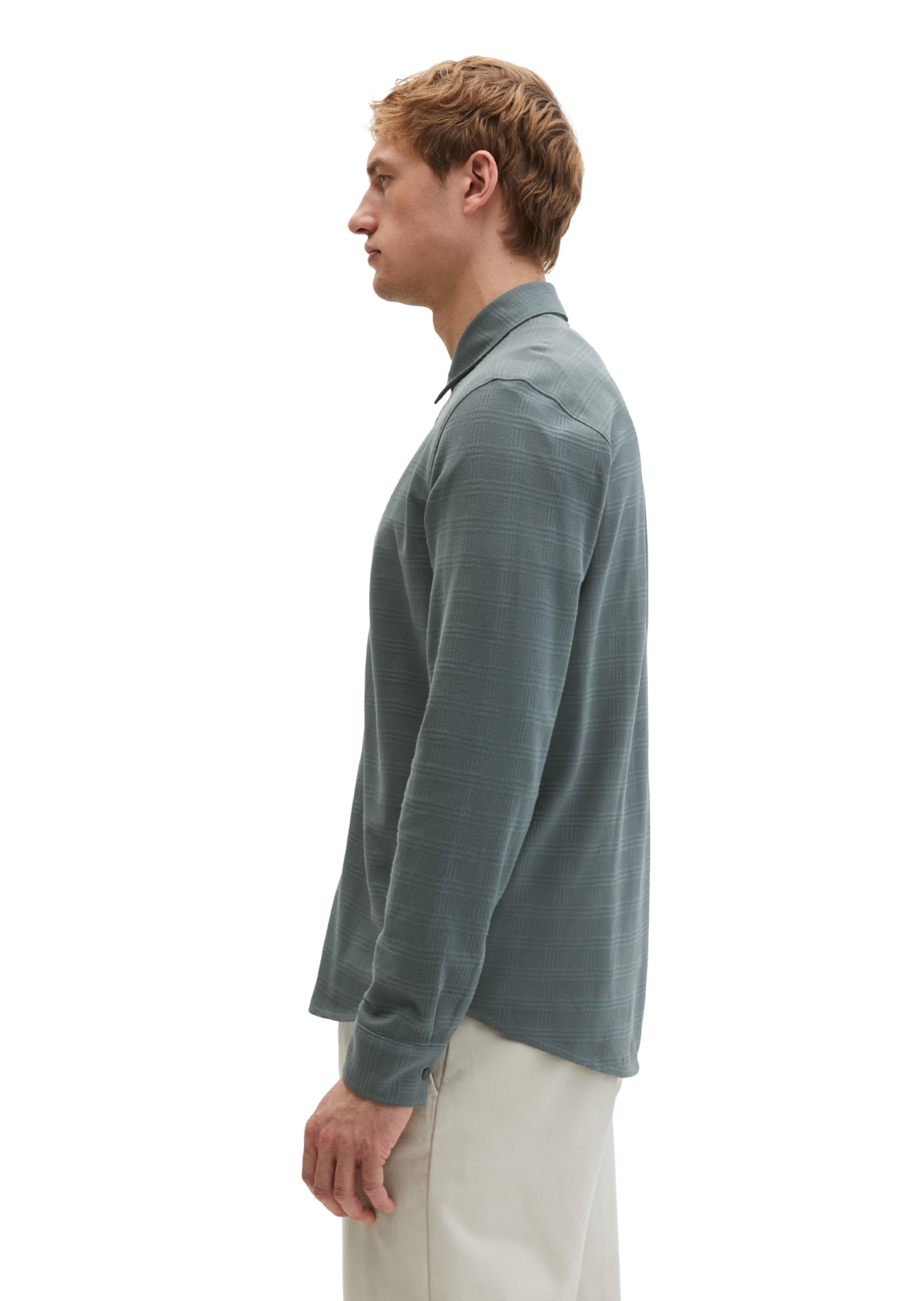 Marc O'Polo Regular fit Button Up Shirt in Green