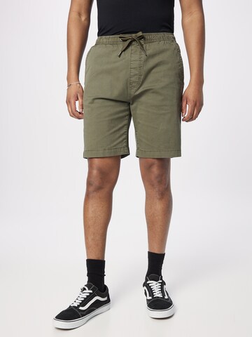 Regular Pantalon 'Kalowna' INDICODE JEANS en vert : devant