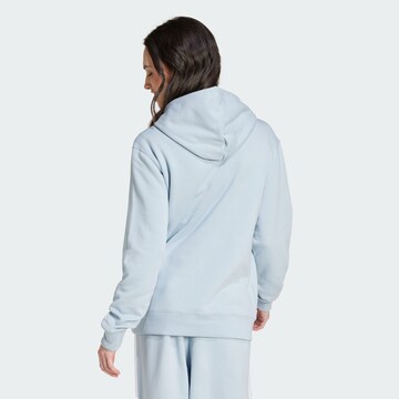 ADIDAS SPORTSWEAR Αθλητική μπλούζα φούτερ 'Essentials Linear' σε μπλε
