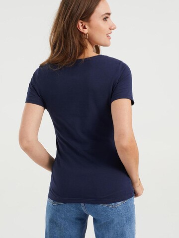 WE Fashion T-Shirt in Blau