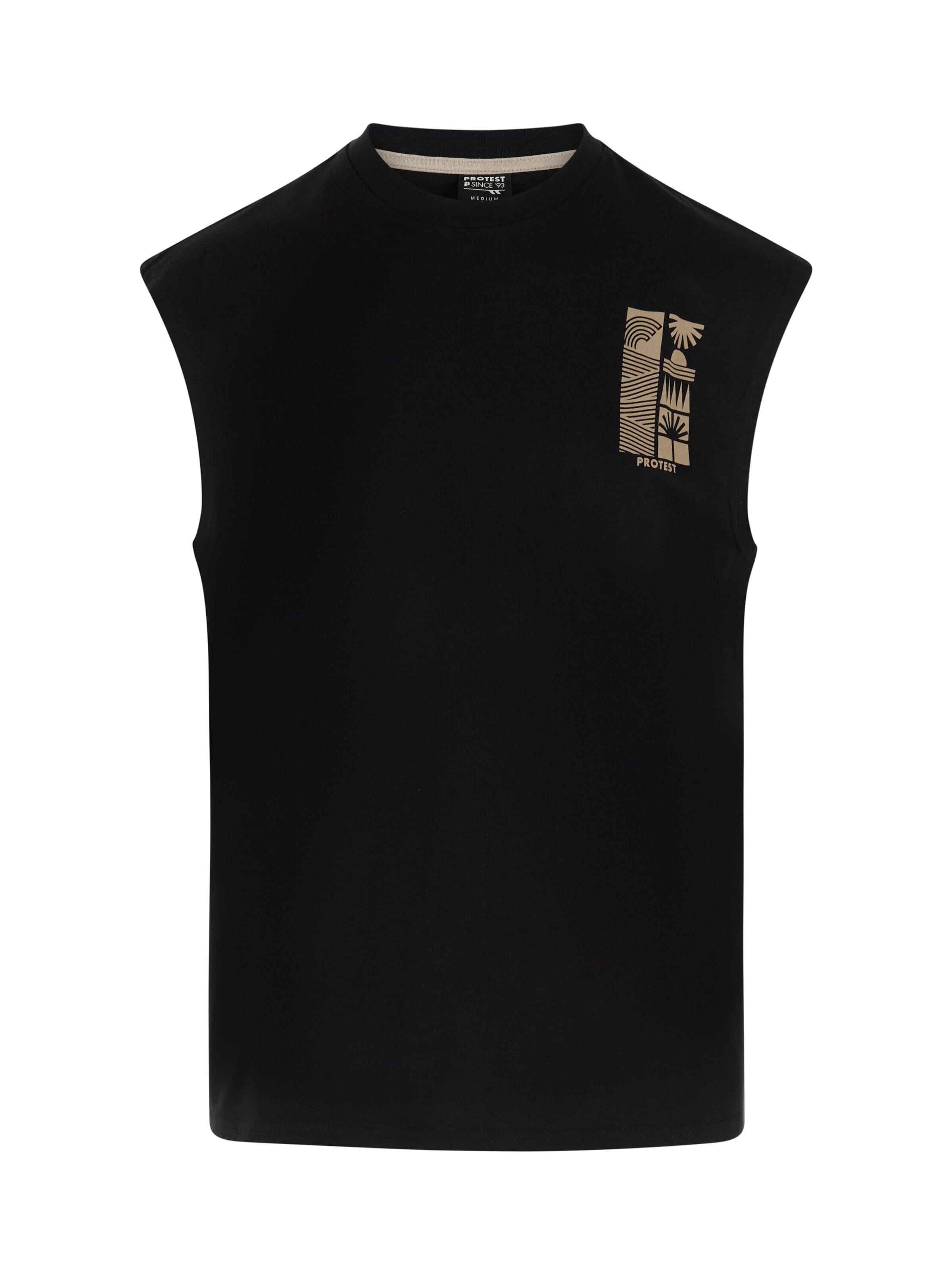 PROTEST Shirt 'PRTDilston' in Black: front