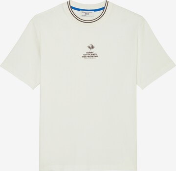T-Shirt Marc O'Polo DENIM en blanc : devant