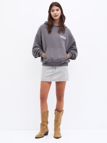 Sweat-shirt Pull&Bear en gris