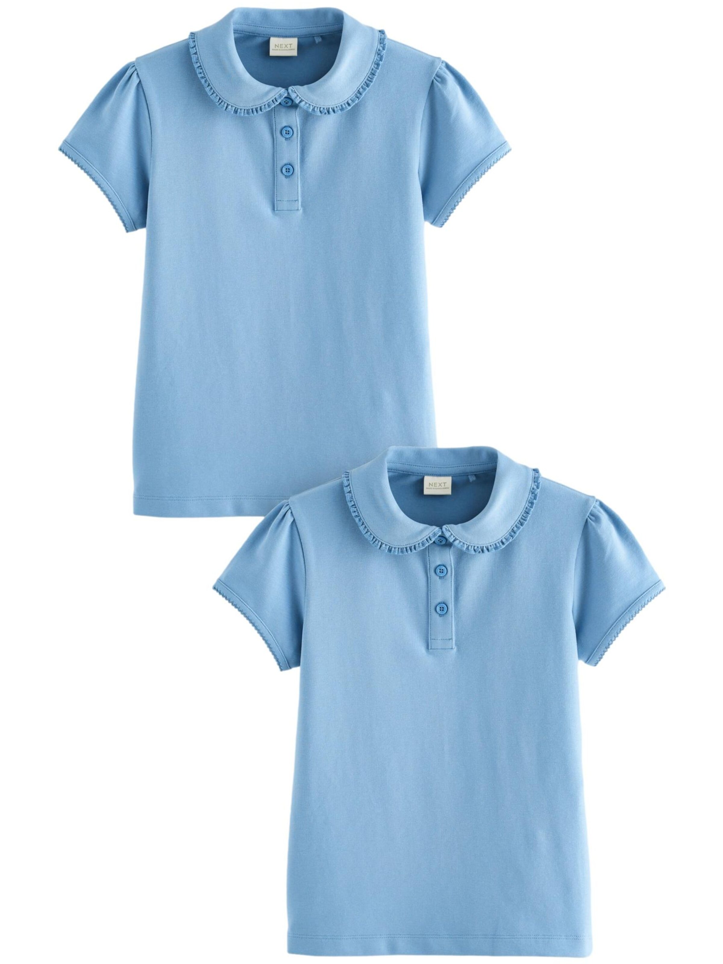 Next Shirt in Blue: front