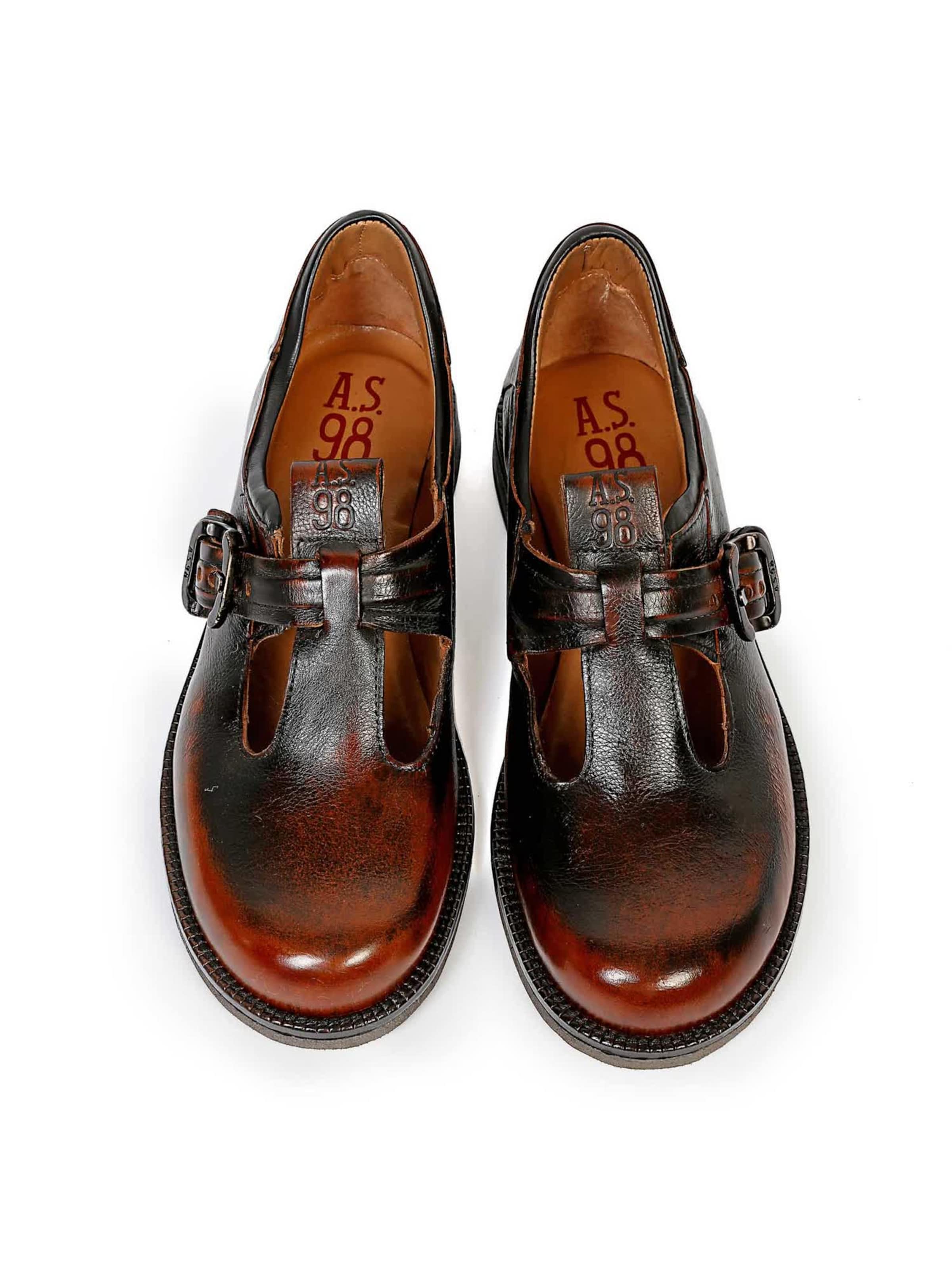 Mocassino ' ALISTAIR ' di A.S.98 in marrone: superiore