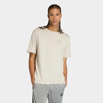 ADIDAS SPORTSWEAR Performance Shirt in Beige: front