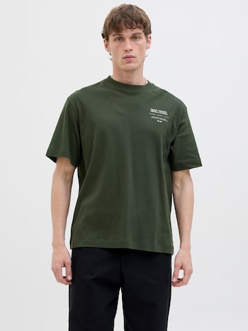 T-Shirt 'JJEUrban Edge Studio' JACK & JONES en vert