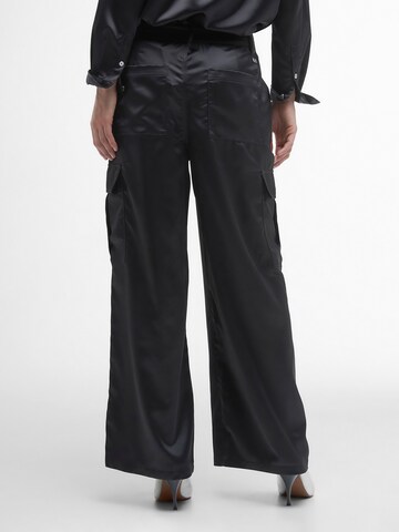 Barbour International Wide leg Cargobroek 'Kaylee' in Zwart