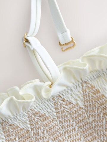 Bandeau Hauts de bikini Next en blanc