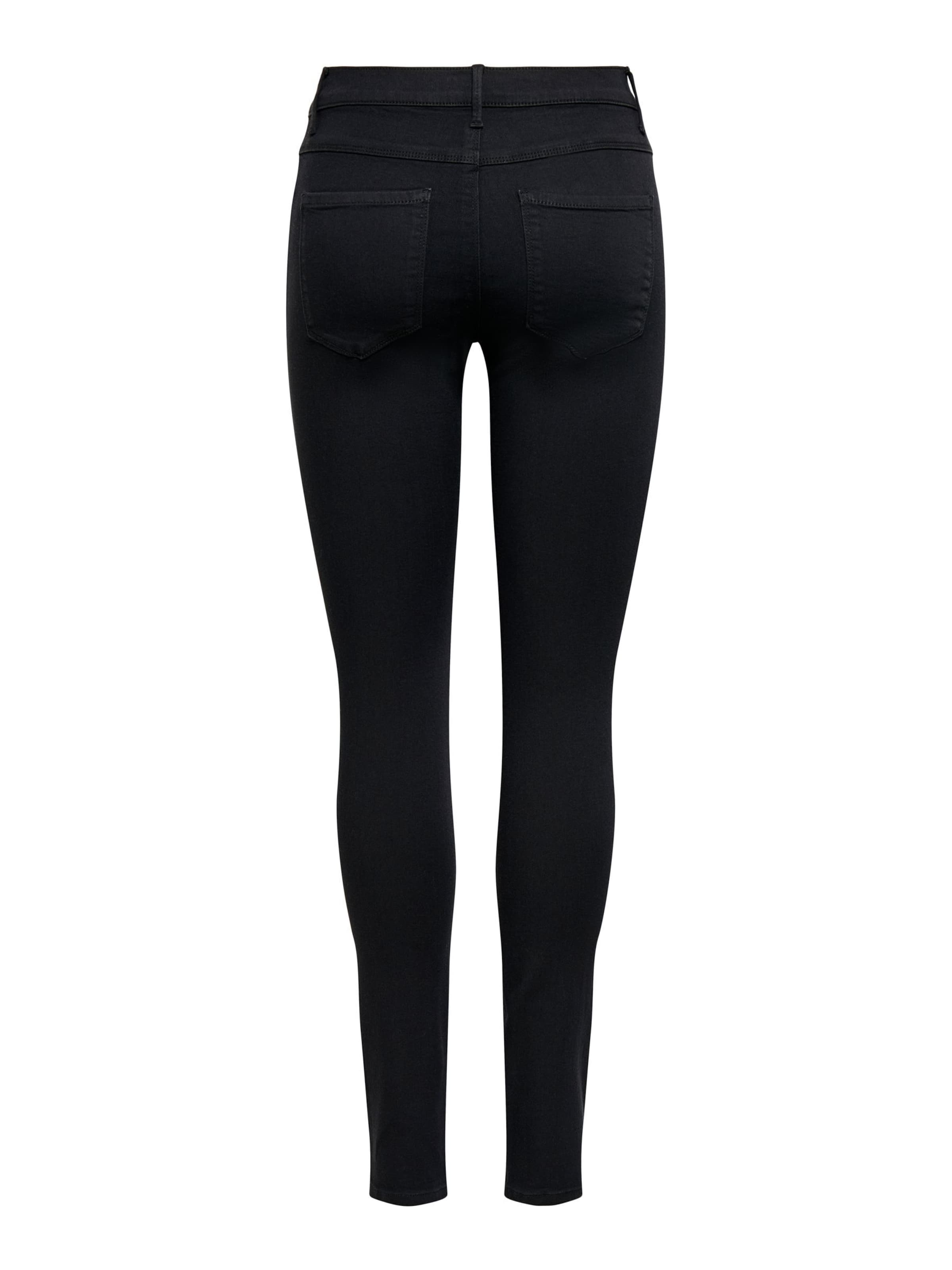 ONLY Skinny Jeans 'ONLRain' in Zwart