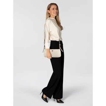 Borsa a tracolla 'Half Moon' di PINKO in bianco