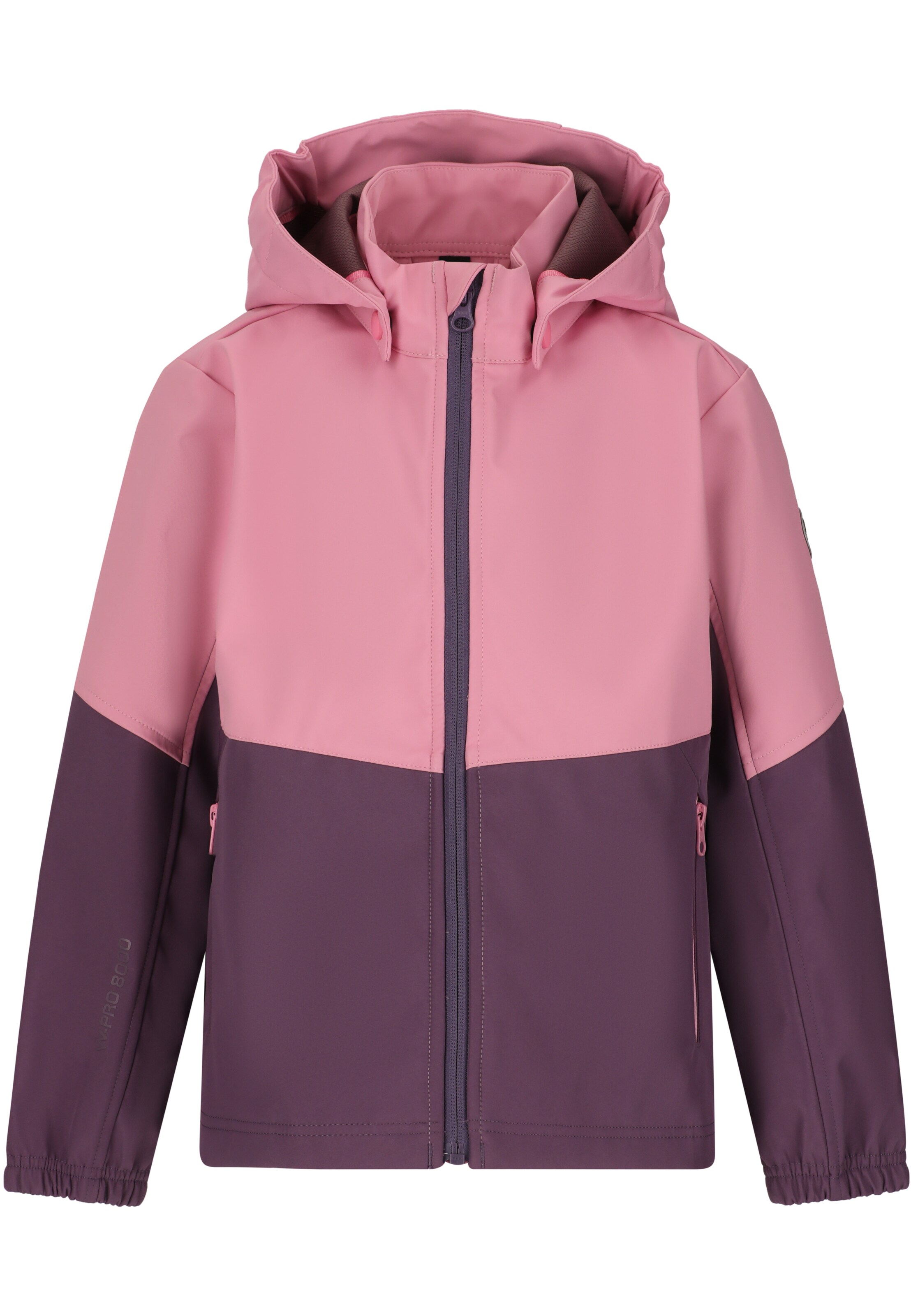 ZigZag Outdoor jacket 'Troy' in Purple: front