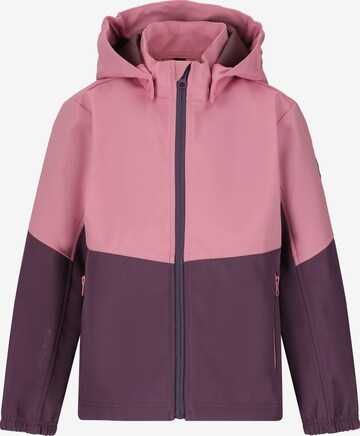 ZigZag Outdoor jacket 'Troy' in Purple: front