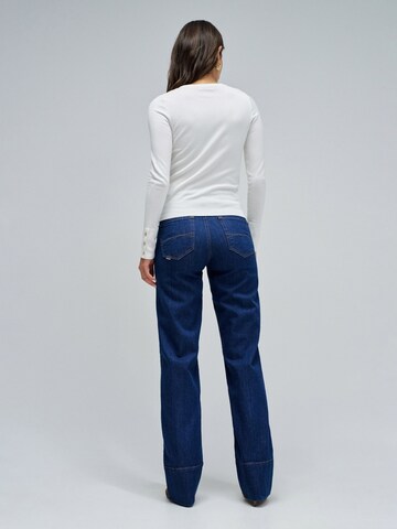 Pull-over Salsa Jeans en blanc