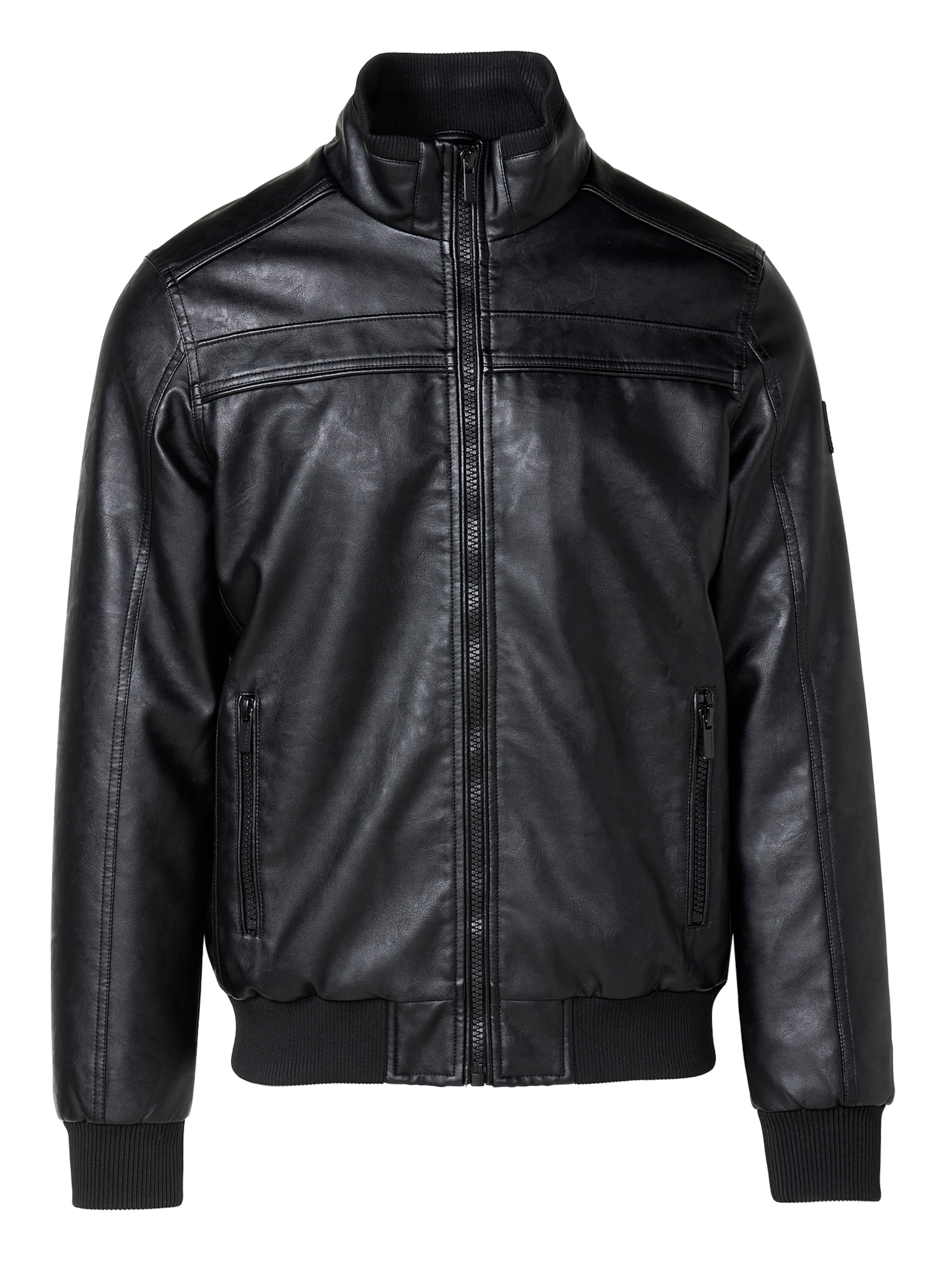 KOROSHI Kurtka przejściowa w kolorze czarny: przód