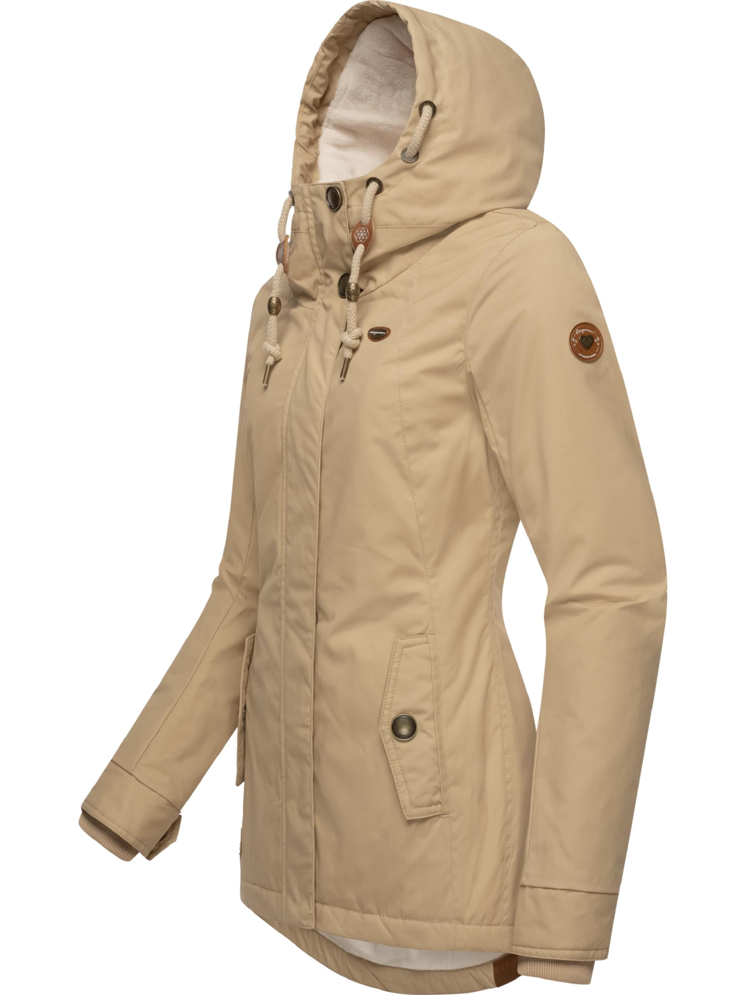 Veste d’hiver 'Monade' Ragwear en beige