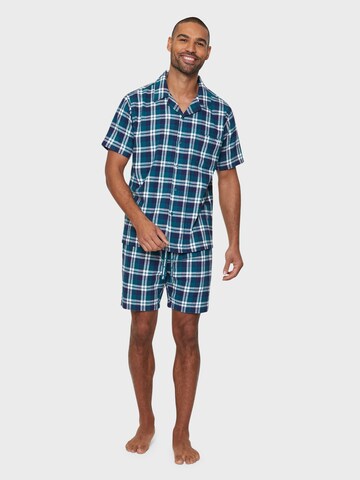 Threadbare Short Pajamas in Blue