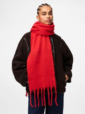 PIECES Sjal 'LULU' i rød: forside