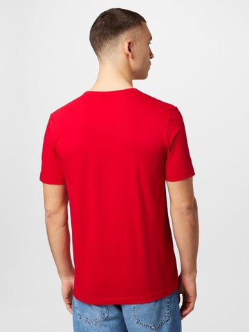 BOSS Green - Camiseta en rojo
