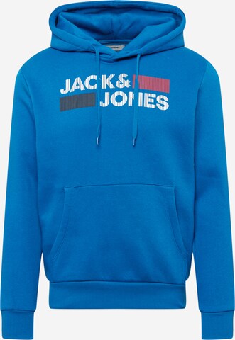 JACK & JONES Μπλούζα φούτερ σε μπλε: μπροστά