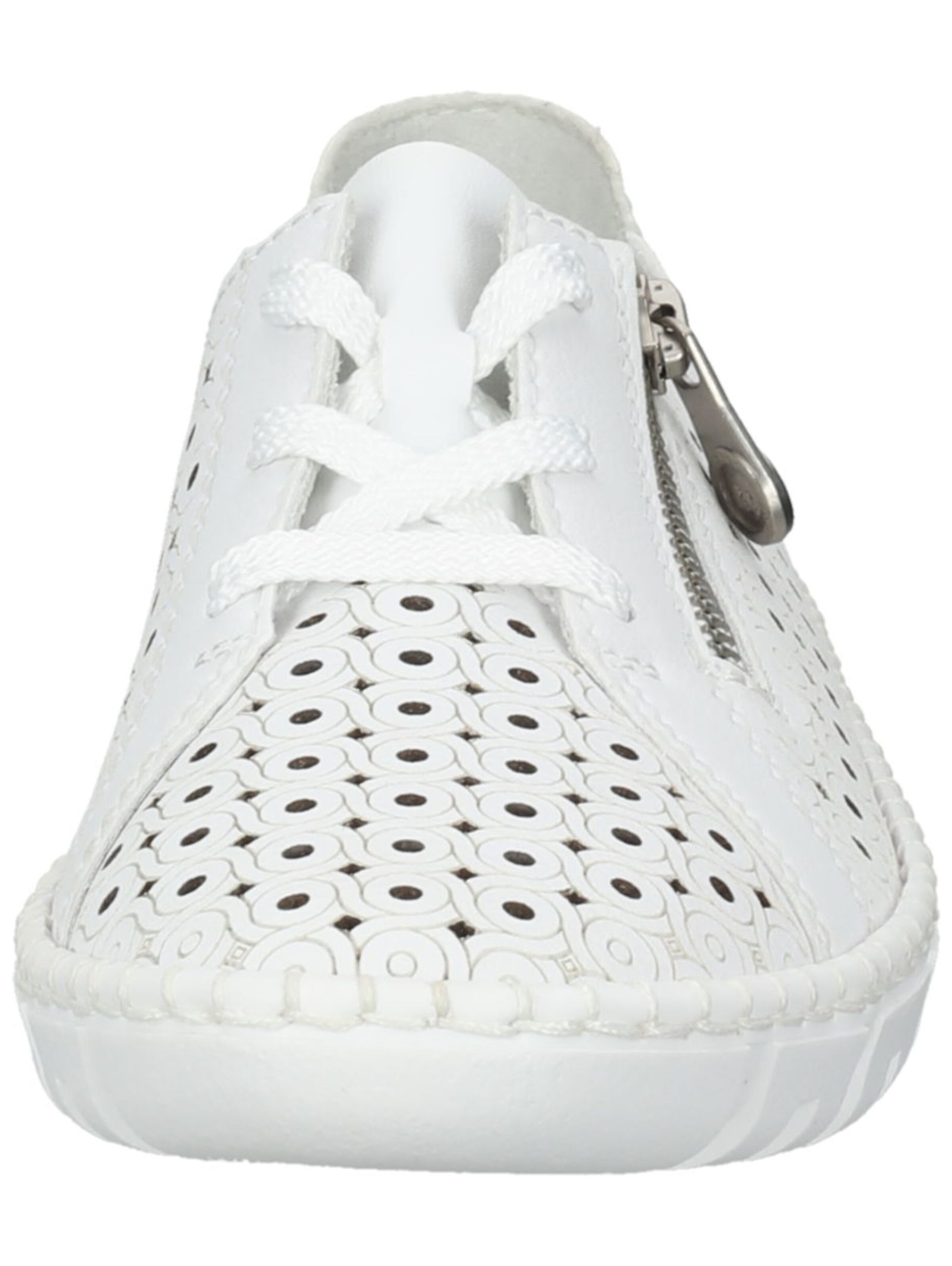 Rieker - Sapato com atacadores em branco