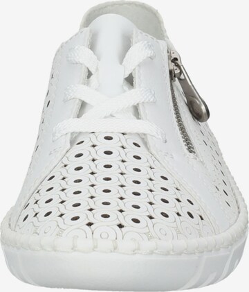 Rieker Lace-Up Shoes in White