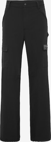 Plein Sport Cargobroek 'Scratch' in Zwart: voorkant