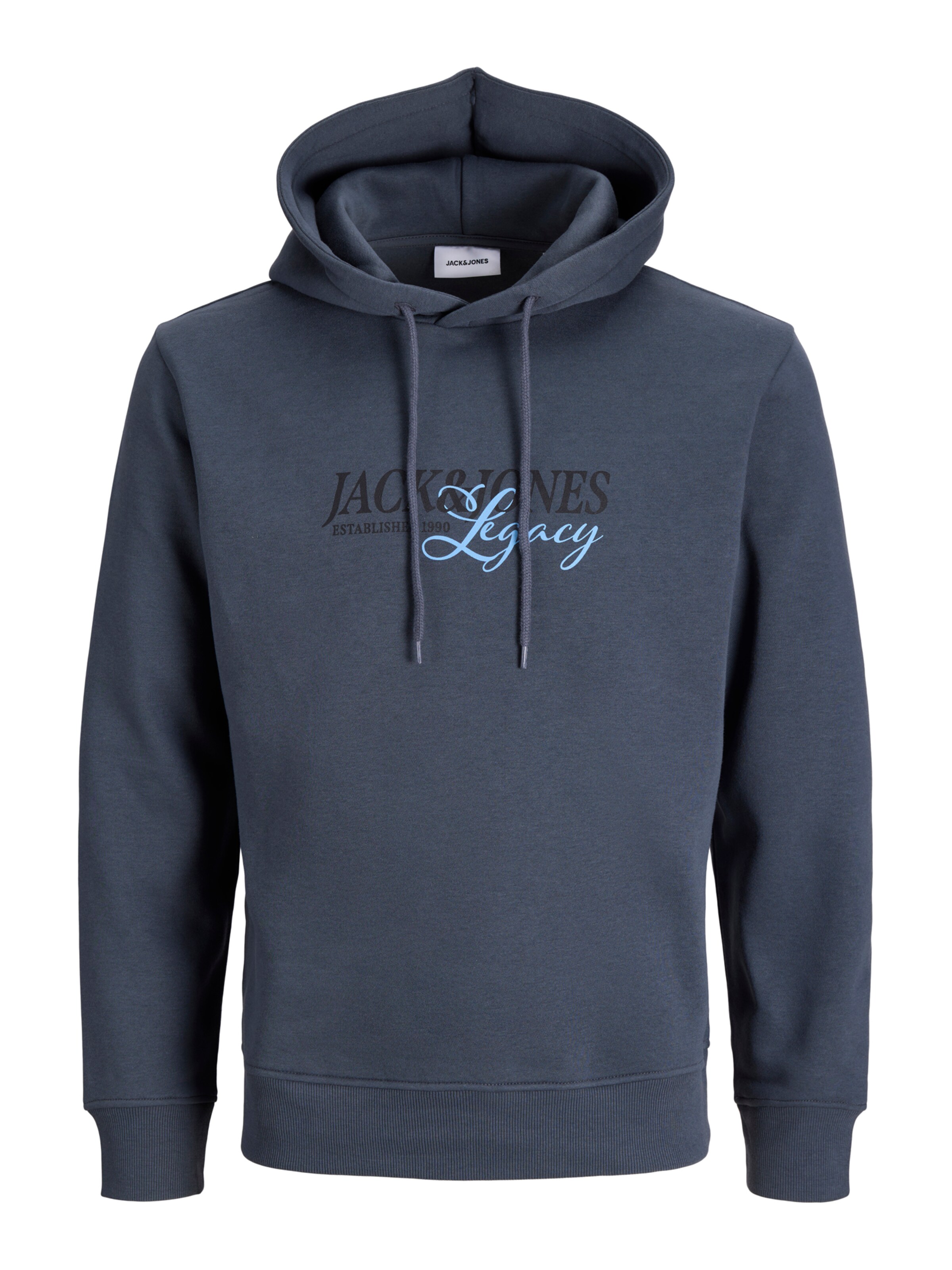 JACK & JONES Sweatshirt 'JJJADE' in XS in Light blue / Dark grey / Black, Item view